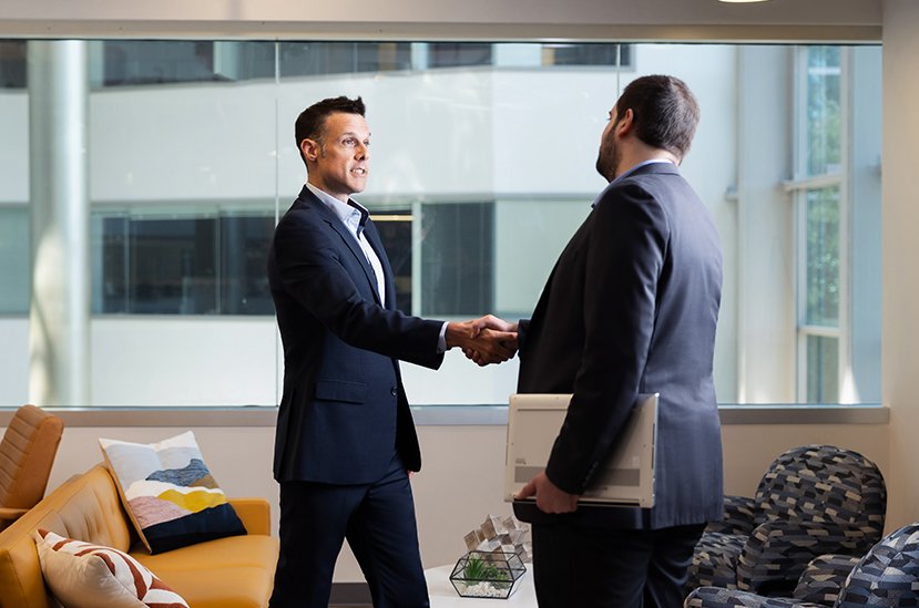 shaking hands