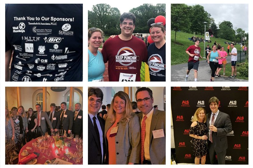 Collage of images from July of 2018 at Tanenholz and Associates