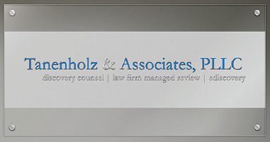 Tanenholz and Associates office sign
