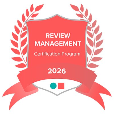 DISCO Review Management Certification Badge