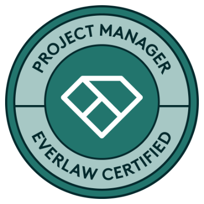 Everlaw Project Manager Certification Badge