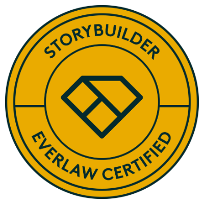 Everlaw Storybuilder Badge